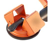 Floor Gap Repair Tool - Steel 12.3cm | Splitting Tool 45 Degree Heavy Duty Flooring Suction Cup for Flooring Installation Wood Tile Repair Alignment Adjustment Gripping Force - Hei