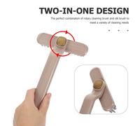 Floor Grout Cleaner Brush Brown 1set