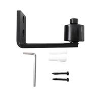 Floor Guide for Sliding Doors - Single Wheel Rail Wall Mounted, Bottom Guide for Sliding Barn Doors, for Indoor Kitchen Bedroom Bathroom Garage Living Room Home
