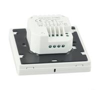 Floor Heating and Room Temperature Digital Thermostat with LCD Screen, Programmable Weekly Schedule, Voice Control Function and Child Lock Protection (Water Floor Heating/Gas 3A)