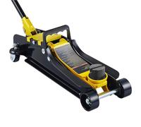 Floor Hydraulic Jack 2.5 Ton Heavy-Duty Steel Low Profile with Single Piston Lift Pump, Pneumatic Floor Jack for Easy Vehicle Maintenance