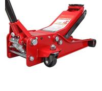 Floor Jack,3-ton Hydraulic Car Jack,Features A Dual-pump System For Rapid Lifting And Swivel Rear Wheels;6,614-pound Capacity;ideal For Vehicle Lifting And Maintenance