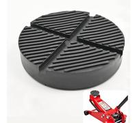 Floor Jack Rubber Pad, Universal Black Cross Beam Jack Adapter, Pinch Weld Side Frame Protector, 1 Pack