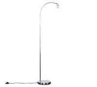 Valuelights Modern Designer Style Polished Chrome Curved Stem Floor Lamp Base