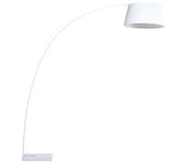 Beliani Floor Lamp Benue Metal White, White
