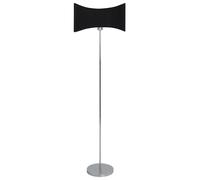 Beliani Floor Lamp Calvillo Metal Silver
