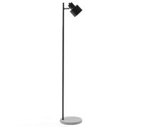 Beliani Metal Floor Lamp Black Corbones