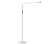 Floor Lamp Dimmable, 9W Vertical Light with Remote Control and Touch Control, Flexible Gooseneck Standing Lamp 5 Brightness Levels and 5 Color Temperatures, Eye Care