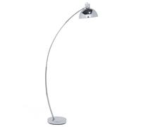 Floor Lamp DINTEL Metal Silver