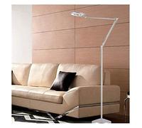 Floor lamp Floor Lamp Beauty Lamp Led Cold Light Multi Angle Rotation of The Lamp Body Lamp Holder Can Rotate 360 ° Simple and Modern Super Bright Vertical Metal Embroidery Floor Lamp