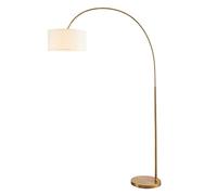 Floor Lamp Floor Light Standing Lamp Arc Iron Floor Lamp With Fabric Adjustable Lampshade Standing Lamp E27 Reading Lamp For Living Room Bedrooms Office Standing Light Bedroom ( Color : A , Size : 130