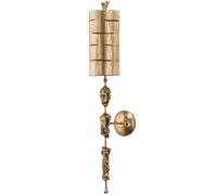 Floor Lamp Gold Leaf Silhouettes Shade Inc Gold leaf LED E27 60W