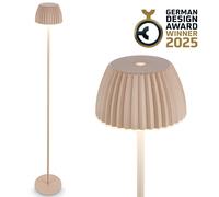 Floor Lamp LED USB Rechargeable 124cm Cordless Living Room Reading Light