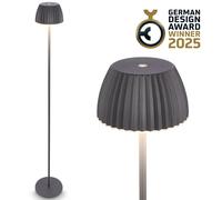 Floor Lamp LED USB Rechargeable 124cm Cordless Living Room Reading Light