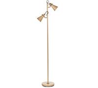 Beliani Floor Lamp Moyola Adjustable Metal Beige