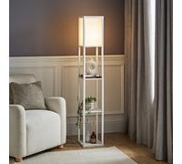 Struttura White Illuminated Floor Shelf