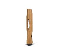 Floor Lamp Tarry) in Brown Made of Wood for e.g. Living Room & Dining (4 Light Sources, E27) from Lucande | Standard