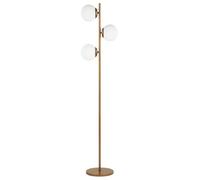 Beliani Modern Metal Floor Lamp Gold Wadi