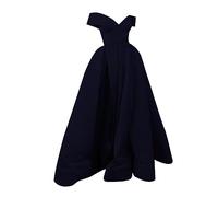 Floor Length Cocktail Dresses for Women UK V Neck Long Evening Dress Side Slit Prom Dress Solid Colour Ladies Dress Chiffon Temperament Retro Low Cut Wedding Fit Plain Party Dress Black