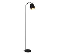 Floor Light Black Buddy Matt & Gold Fabric Trio R41721032