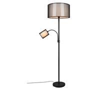 Floor Light Black Burton 2 White & Trio 411400232