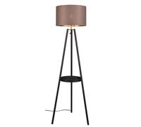 Floor Light Black Colette Taupe Trio R41561032