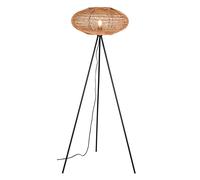 Floor Light Black Hedda Matt Brown Sisal Trio 412300136