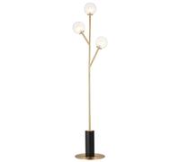 Floor Light Brass Amory Satin Lighting No. 1 96693 075B.