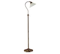 Floor Light Brass Griffith Lamp Antique Scarvo Searchlight 9122AB