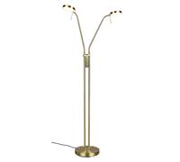 Floor Light Brass Monza LED 2 Matt CCT Sensor Dimmer Memory Function Trio