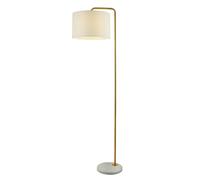 Floor Light Gold Gallow Table White Searchlight 5024GO
