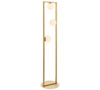 Theo 3 Floor Light in Brushed Gold Gold-Coloured