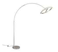 Floor Light Silver Amador LED Matt Nickel CCT Sensor Dimmer Memory Function Trio