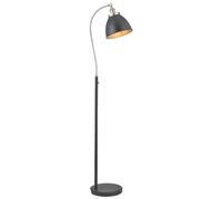 Floor Light Silver Franklin Matt Black Aged Pewter Endon 98753