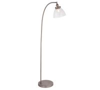Floor Light Silver Hansen Brushed Endon 91741