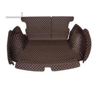 Floor Liner Full Set Car Trunk Mats For Vezel 2019-2015 Waterproof Cargo Liner Boot Carpets For 2018(Coffee)