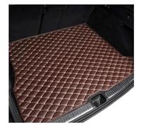 Floor Liner Leather Car Boot Liner Cargo Rear Trunk Mats Luggage FLoor Tray Waterproof Carpets For Nissan For Livina L10 2008~2010(Camel)