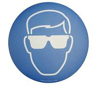 Floor Marker 430mm dia. Eye Protection Symbol