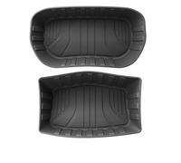 Floor Mat All Inclusive TPE Floor Mats For Tesla For Model 3 Highland All Weather Rear Trunk Storage Mat Anti-slip Pads Accessories Auto Carpet Floor Protection(Black 7)