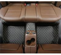 Floor Mat Car Floor Mat For Smart For Fortwo 450 2004-2007 Rug Luxury Man Leather Carpet Custom Woman Interior 1Pc Auto Accessory Car Floor Mats(Back Row-Black Gold)