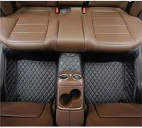 Floor Mat Car Floor Mat For Smart For Fortwo 450 2004-2007 Rug Luxury Man Leather Carpet Custom Woman Interior 1Pc Auto Accessory Car Floor Mats(Back Row-Black Blue)