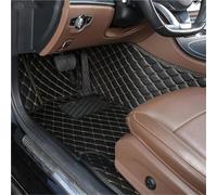 Floor Mat Car Floor Mat For Smart For Fortwo 451 2008-2015 Diamond Man Custom Woman Interior 1Pc Auto Accessory Car Floor Mats(Driver-Black Gold)