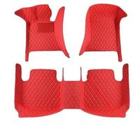 Floor Mat Car Floor Mats Customized Car Floor Mats For Mercedes For Benz For GLA For X156 2014-2018 Year Interior Details Accessories Carpet Artificial Leather(Red)