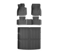 Floor Mat Car Floor Mats For Mazda CX-50 CX50 Trunk Mats All Weather Front Rear Cargo Liner Mat Waterproof Anti-Slip Foot Pads Accessories Auto Carpet Floor Protection(Black 5)