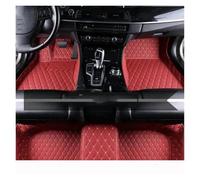 Floor Mat Car Mats Floor For Chevy For Captiva For CN202S 2022 2023 7 Seater Waterproof Leather Car Mats Full Set Floor Mats Car Accessories Car Carpet Mats(WINE RED)