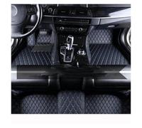 Floor Mat Car Mats Floor For Chevy For Captiva For CN202S 2022 2023 7 Seater Waterproof Leather Car Mats Full Set Floor Mats Car Accessories Car Carpet Mats(Black BLUE)