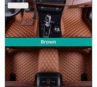 Floor Mat Custom Car Floor Mats For City 2002-2023 Auto Carpets Foot Coche Accessorie Car Mats(Brown,2002-2007 4th)