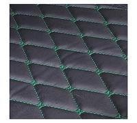 Floor Mat Custom Car Floor Mats For Co-pilot + Rear Customized According To The Model Car Mats(Black green)