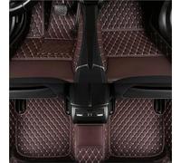 Floor Mat Custom Car Floor Mats For Hyundai For Genesis G80 2020-2023 Years Artificial Leather Fit Interior Details Car Accessories Car Floor Mats(Coffee)