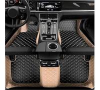 Floor Mat Customized Splicing Color Car Floor Mat For Vw For Passat For CC 2010-2023 For Teramont 7 Seat 2017-2023 Interior Car Accessories Car Mats(Black Beig)